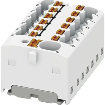 Blocco di distribuzione PX PTFIX 4/12X1.5-G WH 