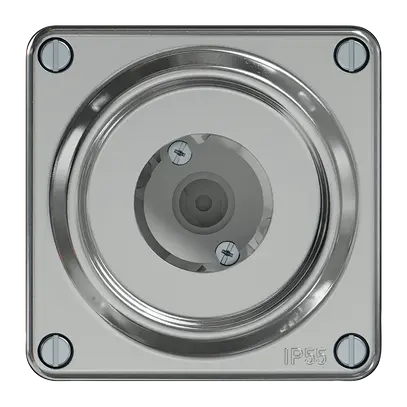 Lampe signal ELEMENT SNAPFIX® 250V 7W IP55 87×91×51mm alu 