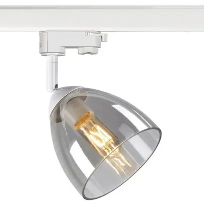 Proiettore SLV PARA CONE GL GU10 max. 25W 3 fasi bianco/trasparente 