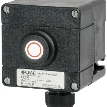 Tasto singolo AP CEAG EEx 1Ch +R 16A 500V 