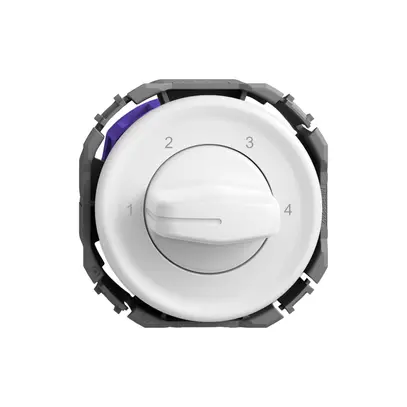 Interruttore rotativo STANDARDdue c.cont.sep.1P 1-2-3-4 p=50mm bi 