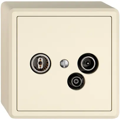 Prise antenne AP TV-R-données EDIZIO.liv SNAPFIX® 11dB cr 