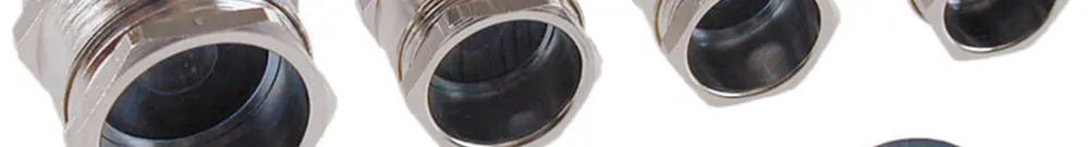Pressacavo PG13.5 per cavo Ø4.5…12mm 6.5mm ottone nichelato IP65 