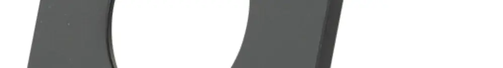 Anello decorativo DOTLUX, p.Downlight LED MULTI/MULTIsun, 84×84mm, nero opaco 