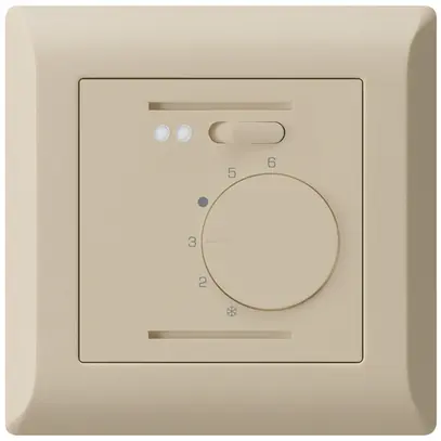 Termostato ambiente INC kallysto.line beige per riscaldamento pavimento 