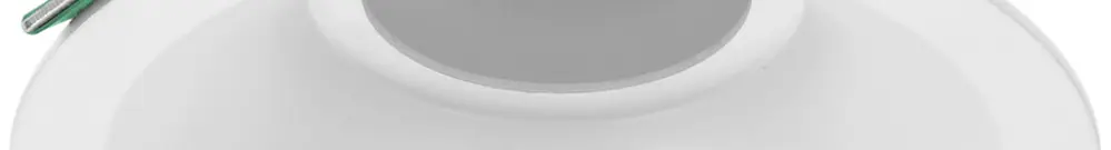 Einbaurahmen LUDOSPOT 50 ROUND FIX, EB-Ø90mm, IP44, weiss 