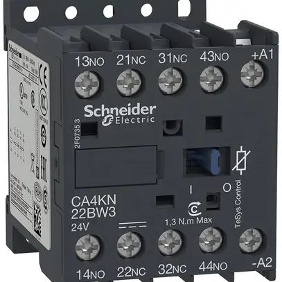 Contacteur auxiliaire Schneider Electric CA4 24VDC 2F 2O 