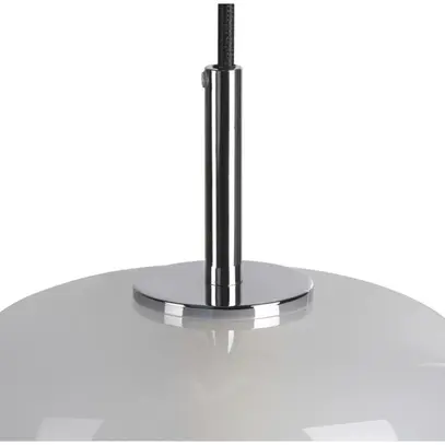 Lampada sospesa SLV PANTILO 20 E27 15W REG diretto bianco/cromo 