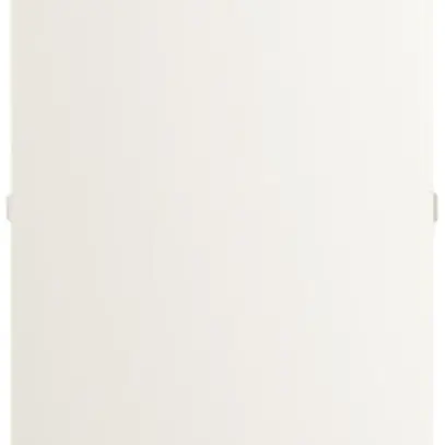 Capot central ABB-Tenton, pour unité de poussoir petit, blanc studio mat 