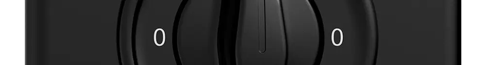 Kit front.0-Tag-0-Nacht STANDARDdue nero 90×90mm per interr.rot 