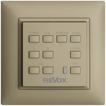 UP-Wandbedienung Revox EDIZIOdue sand 