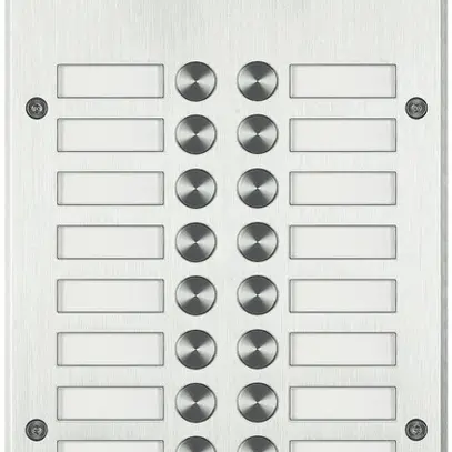 Citofono porta INC con video Bticino 2×10 pulsanti inoss. 