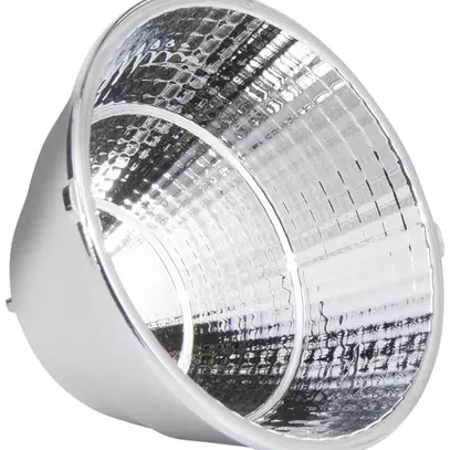 Riflettore DOTLUX SLIMtrack materiale sintetico simmetrico 24° Ø63×38mm argento 