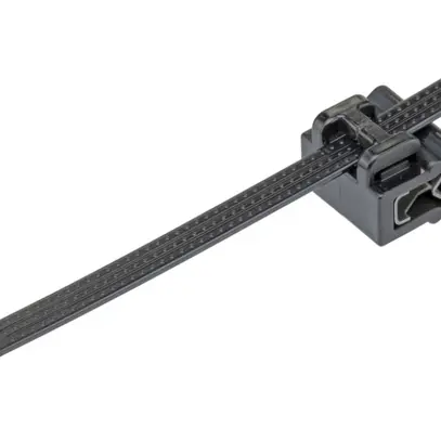 Clip di bordo PAN c.fascetta BT2S-300 fissaggio laterale 0.7…3mm parallelo 