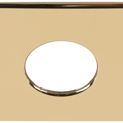 Bague de recouvrement SLV UNIVERSAL IP65 matière synthétique 88×88×3.5mm or 