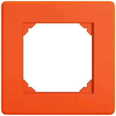 Telaio di copertura INC EDIZIO.liv SNAPFIX® 1×1 96×96mm ar 
