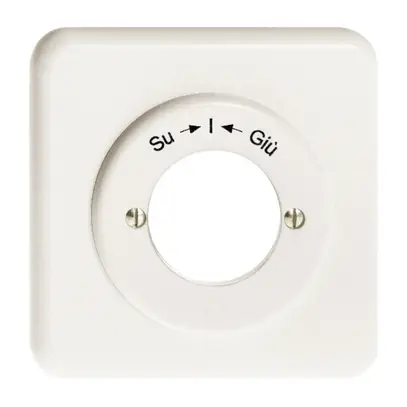 Kit frontal ENC Su-I-Giu blanc pour cont.rot.imp.à clé FH 
