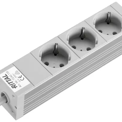 Prise multiple Rittal DK 7240.110 230VAC/16A 3×SCHUKO 