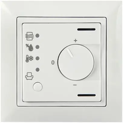 Termostato ambiente INC KNX Luxomat WS-VOC-HVAC-KNX, regolatore PI/a 2 punti/PWM 