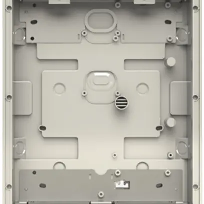 Boîtier de montage ENC ABB-Welcome, taille 2/3 (6 modules), gris 