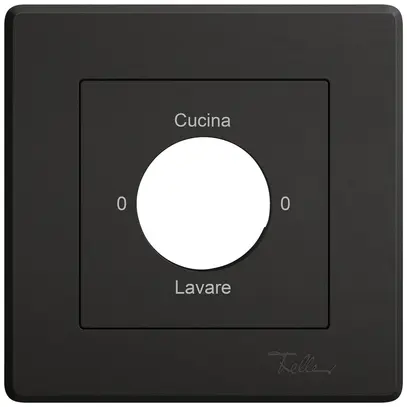 Kit di montaggio INC EDIZIO.liv SNAPFIX® p.interr.rot.c.chius.0-Cuc-0-Lav.ne 