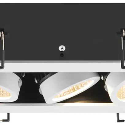 LED-Downlight SLV KADUX Triple 20W 2350lm 3000K 38° DIM 210×90mm weiss 