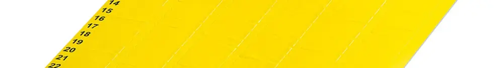 Etikett PX US-EML (15X6) YE selbstklebend 15×6mm gelb 