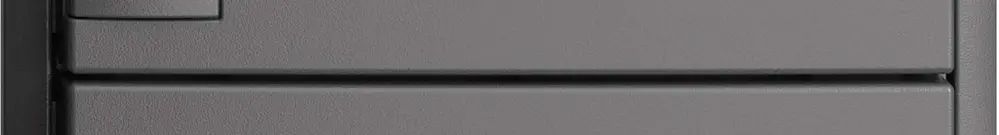 Pulsante univ. INC 2×1t mors. innest. EDIZIOdue grigio scuro, con LED 