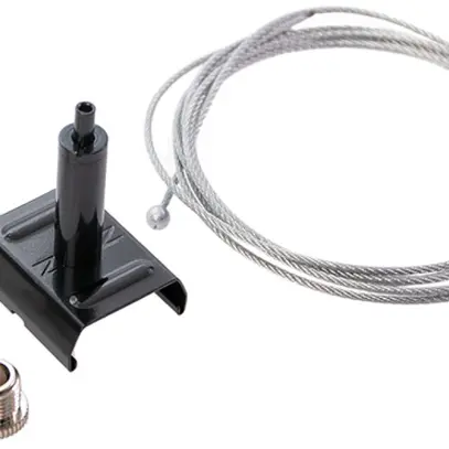 Kit de suspension DOTLUX pour rail à 3 phases PRO, fil 1.5m, noir 