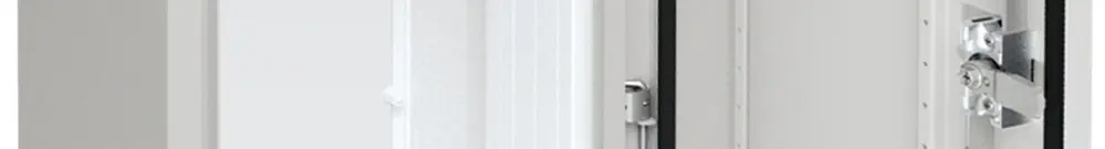 Armadio murale Hager univers con porta piena CP II IP55 500×300×275mm RAL 7035 