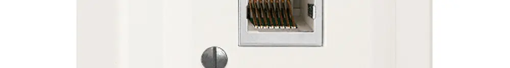 AP-Dose 1×RJ45/s 8P weiss R&M swissline 