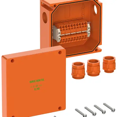 Scatole di derivazione AP Spelsberg WKE 403 SL 200×200mm×110mm IP66 arancione 