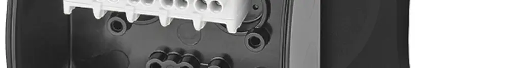 Scatola di derivazione AP Hensel KX 0202 AX Ex-2/22 5×2.5mm² 93×93×62mm IP66 ne 