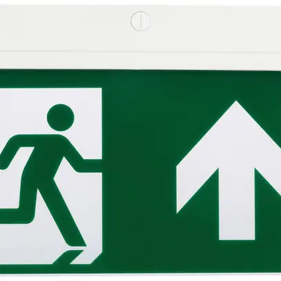 Lamp.segn.d'emergenza LED Sylvania LiFeSafe sporgente/incassato 3h as tc bianco 