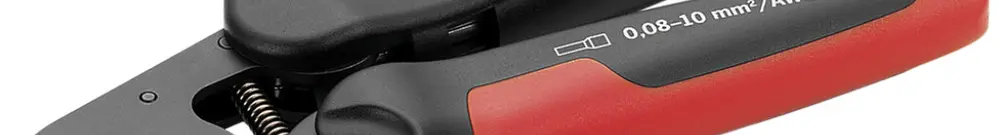 Pince à sertir CIMCO serrage carré 0.08…10mm² 180mm 