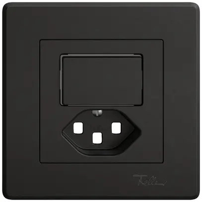 Kit di montaggio INC EDIZIO.liv SNAPFIX® p.combi.T23 c.1 tasto c.lente lat.ne 