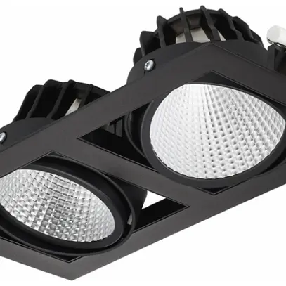 Downlight LED Philips GreenSpace GD352B 46W 5400lm 930 36° DALI 324×174mm nero 