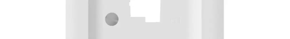 Plaque frontale SIDUS pour T+T 6L blanc 
