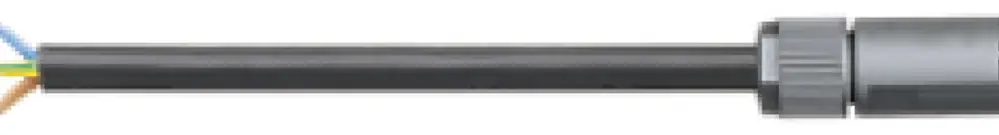 Câble de raccordement Wieland RST16I3KSB- 15 40SW 4m 3L 1.5mm² noir 