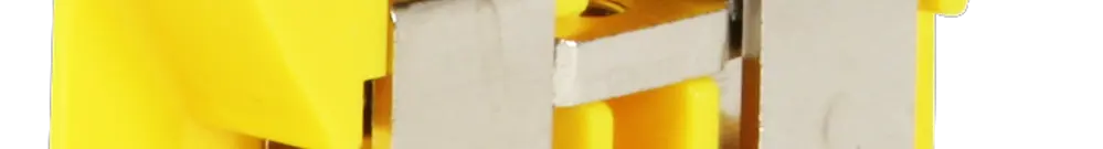 Morsetto di passaggio componibile WZ 4…10mm² 57A 1000V vite 2×1 DIN 35mm ve-gi 