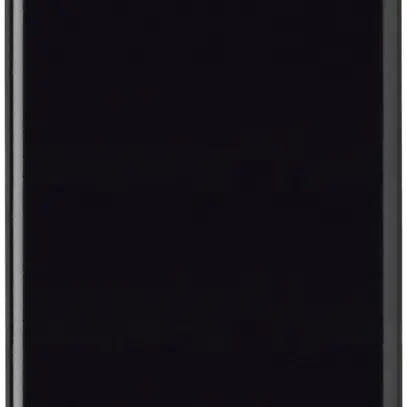 Placca di copertura basico 2×1 senza foro nero 