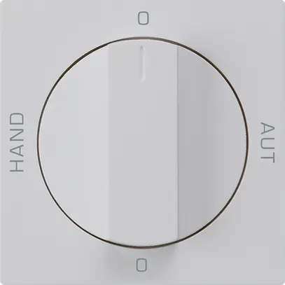 Intérieur pour interrupteur rotatif 0-Hand-0-Aut. kallysto 2/1L gris clair 