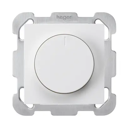 Variateur universel ENC kallysto B coupure de phase ascendante avec LED blanc 