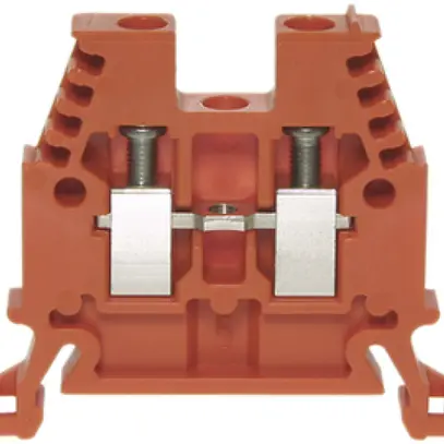 Morsetto di passaggio componibile WZ 0.5…4mm² 32A 1000V vite 2×1 DIN 35mm ara 