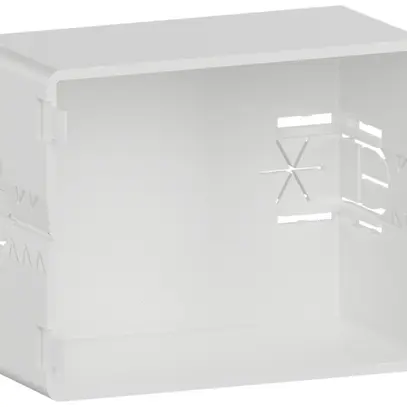 Boîte à encastrer Hager 1×FLF grd.II matière synthétique 
