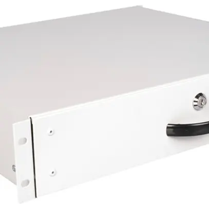 Schublade ROLINE 485×85×400mm Abschliessbar grau 