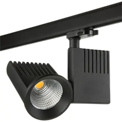 Spot LED SG Zip Pro 40W 3610lm 4000K MB DALI AD3PH Ø100×218×100×146mm noir 