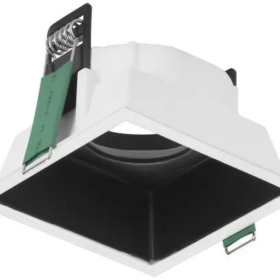 Telaio di montaggio LUDOSPOT 50 SQUARE DECO TILT, 75×75mm INS, bianco/nero 