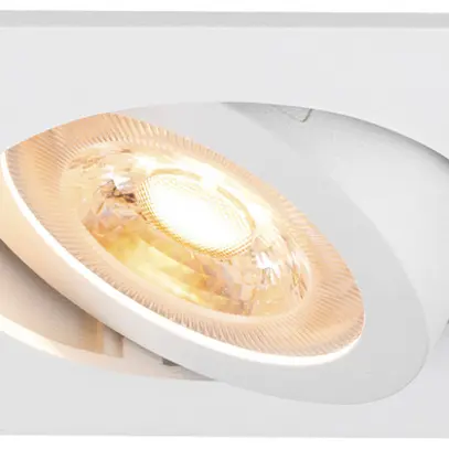 LED-Downlight SLV NEW TRIA 68 GU10 1×10W DIM 82×82mm weiss 