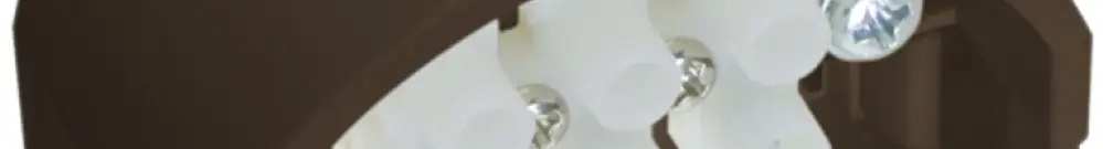 Socle pour angle intérieur Luxomat pour RC-Plus next brun 